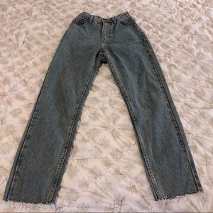 High waist mom jeans